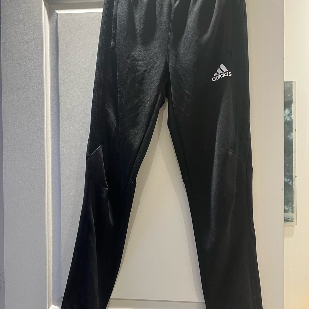 Adidas Kids Black Track Pants